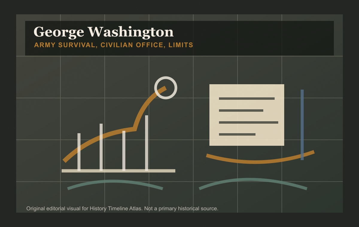 George Washington: army survival and republican precedent