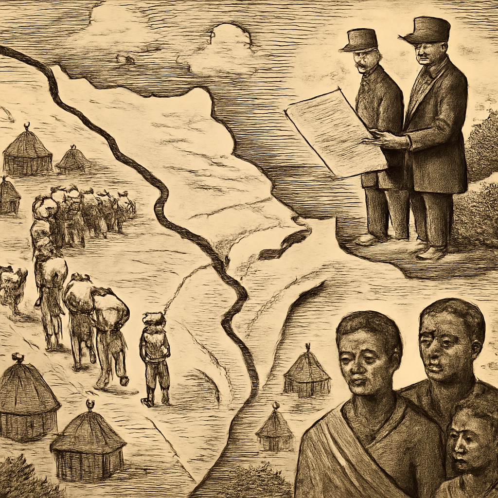 German East Africa and colonial pressure in 1885