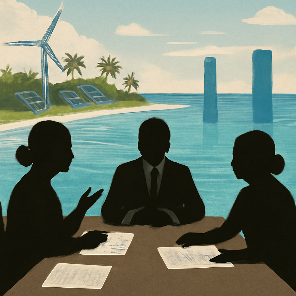 Small island climate diplomacy in 2015