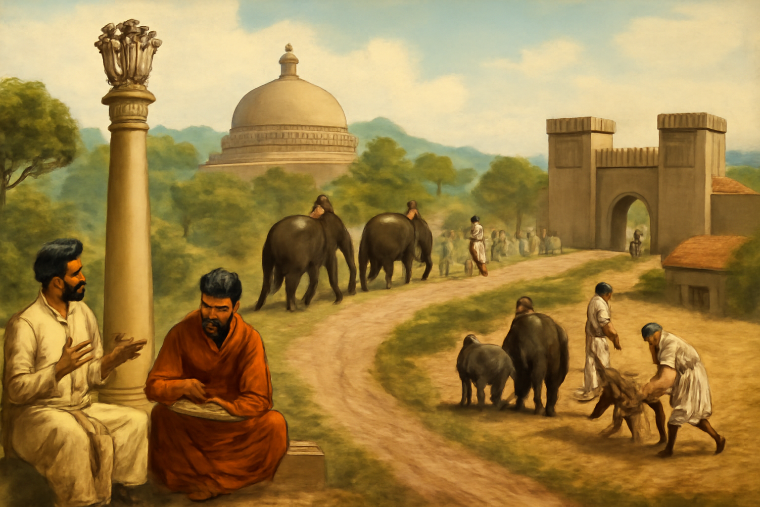 Maurya Empire, Ashoka, and imperial administration