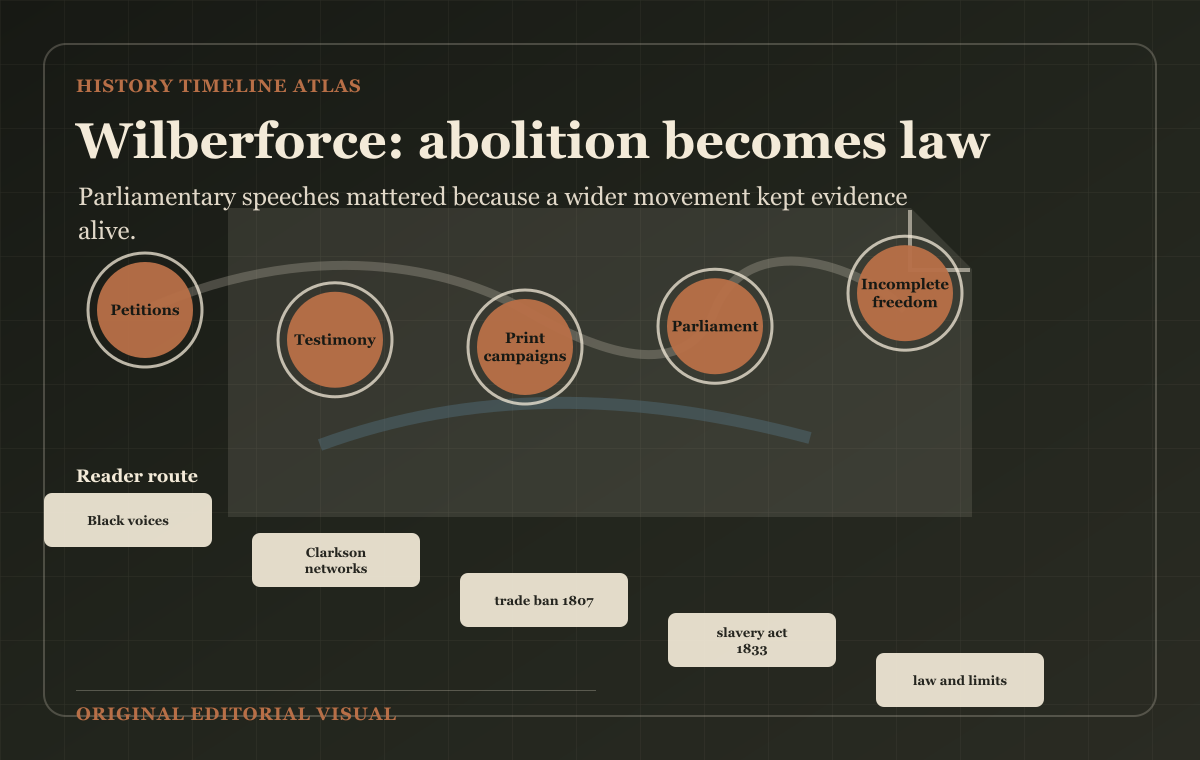 Wilberforce: abolition becomes law